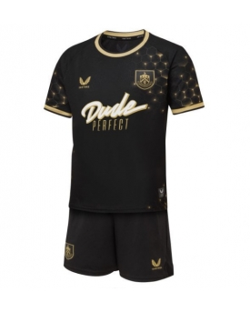 Burnley Maglia Gara Terza Repliche 2025-26 Bambino Maniche Corte